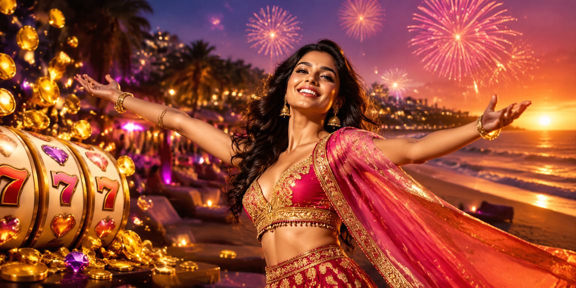 Casual gaming by the beach in Goa with Bollywood theme