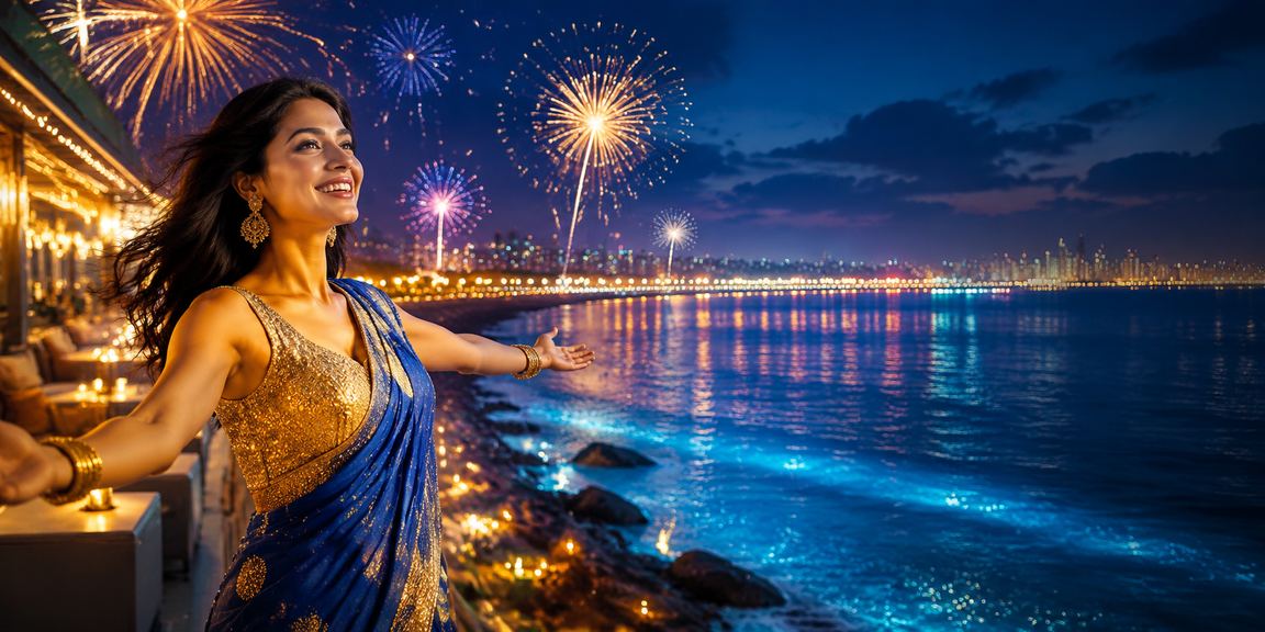 Gaming session with slots in Mumbai Marine Drive setting